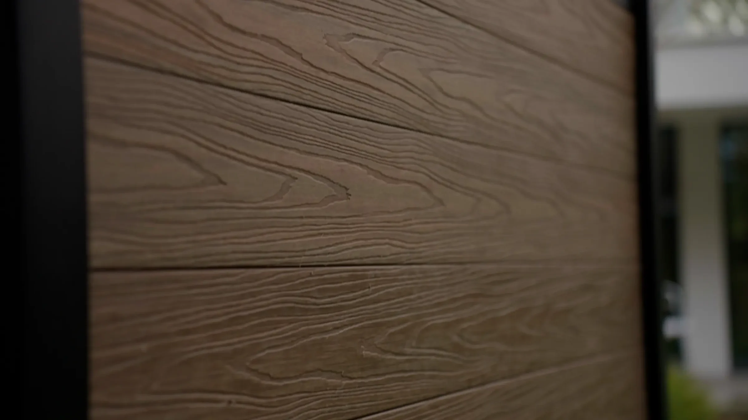 Premium Composiet schutting Teak Houtnerf